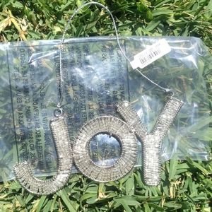 Beaded Joy Ornament.  This listing is for one ONLY